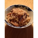 干し椎茸と豚肉の中華おこわ風